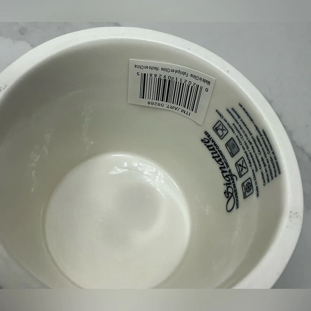 Signature Elevated Bowl Cat Food Blue & Aqua Ceramic Fish Design New